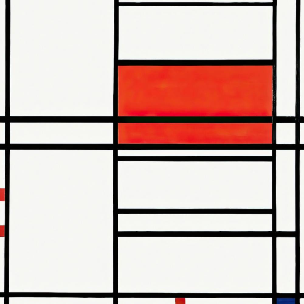Komposition Nr., Piet Mondrian