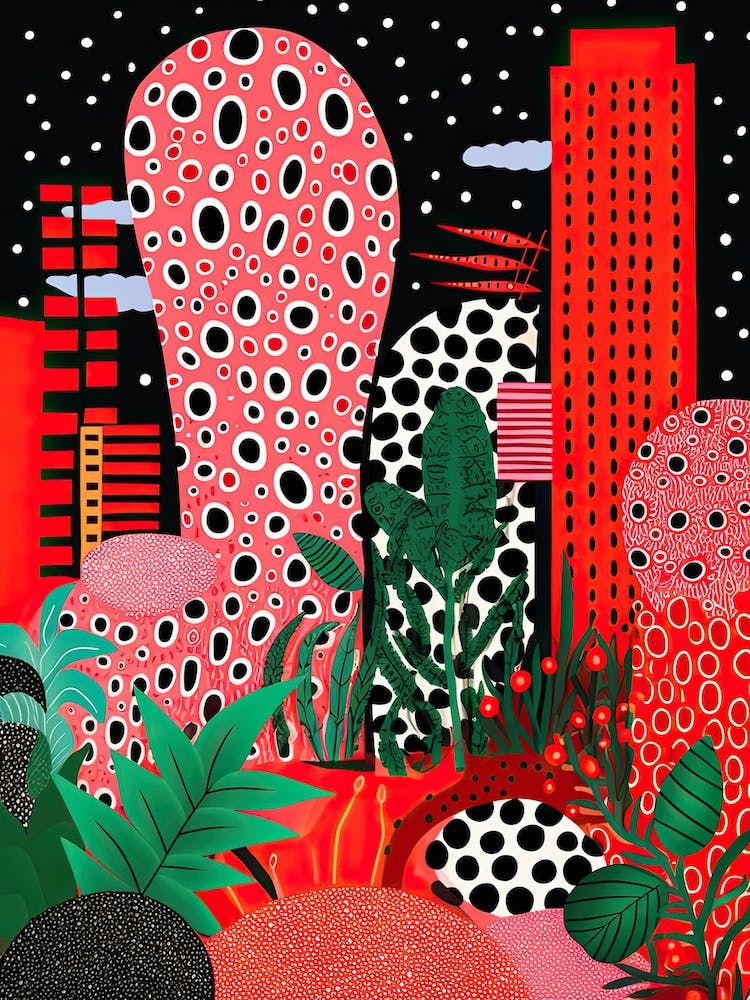 Mumbai, Illustration In The Style Of Pop Art 4
