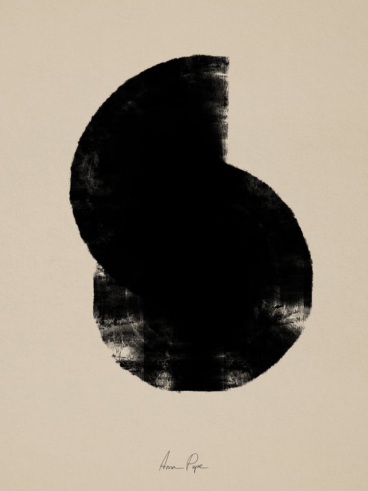 Abstract Black Object 3