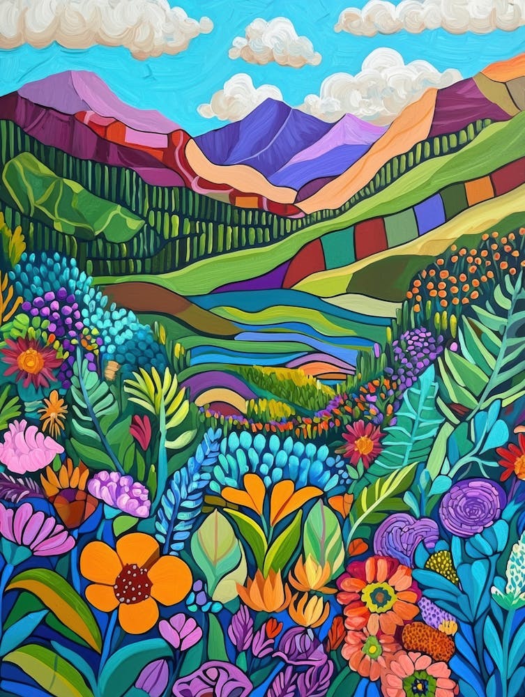 Wildflowers In The Mountains
