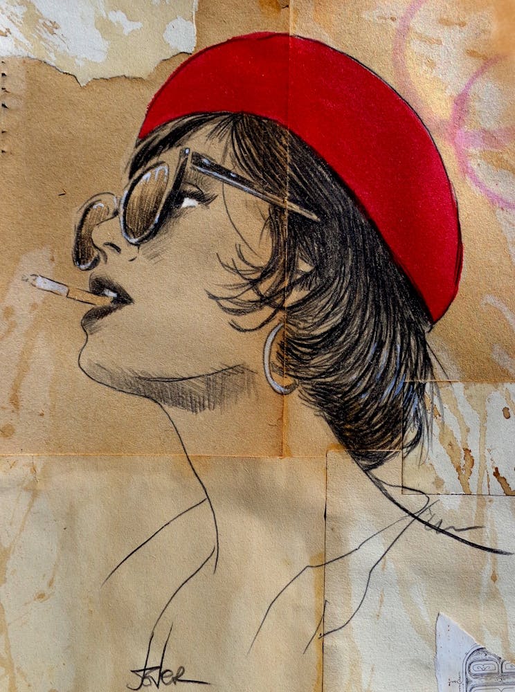 rouge beret