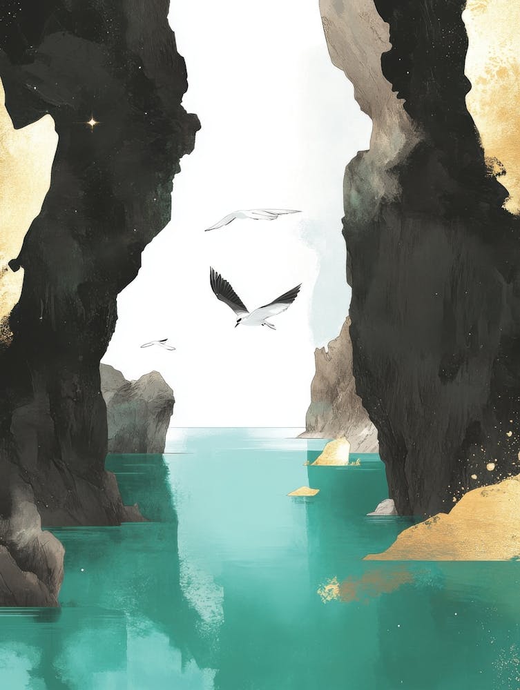 Seagulls In The Cave