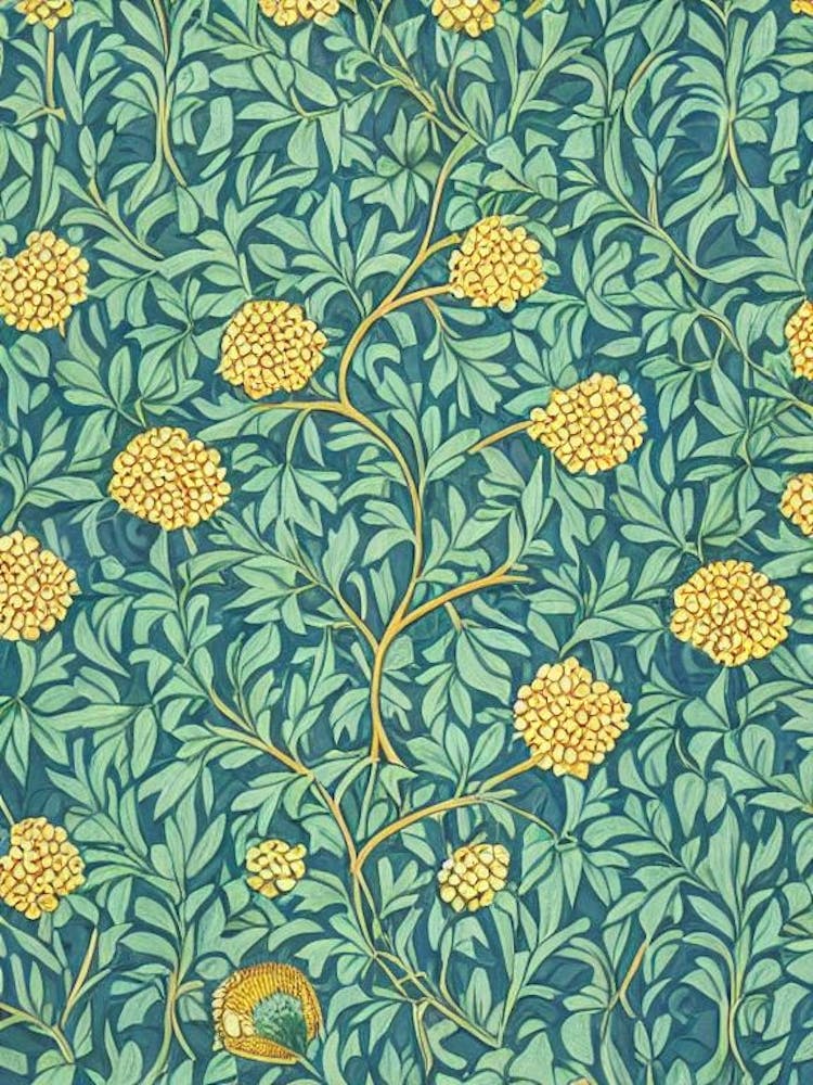 Honey Mesquite 2 tree Vintage Botanical