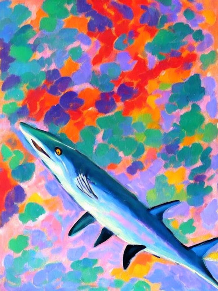 Reef Shark Matisse Inspired