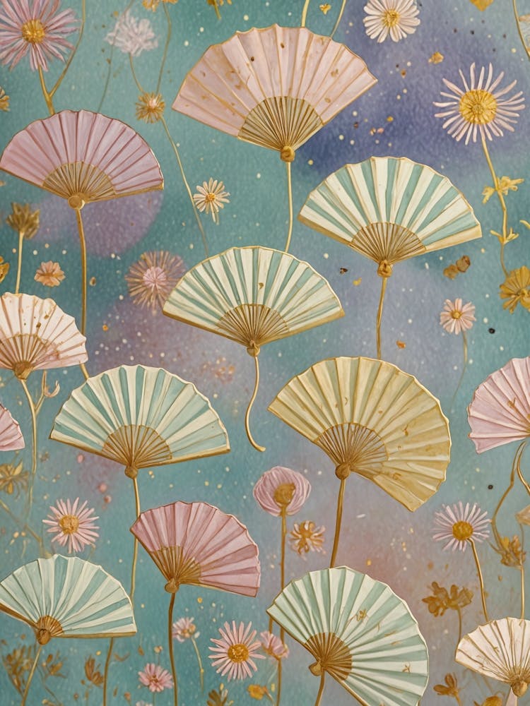Fans In Pastel