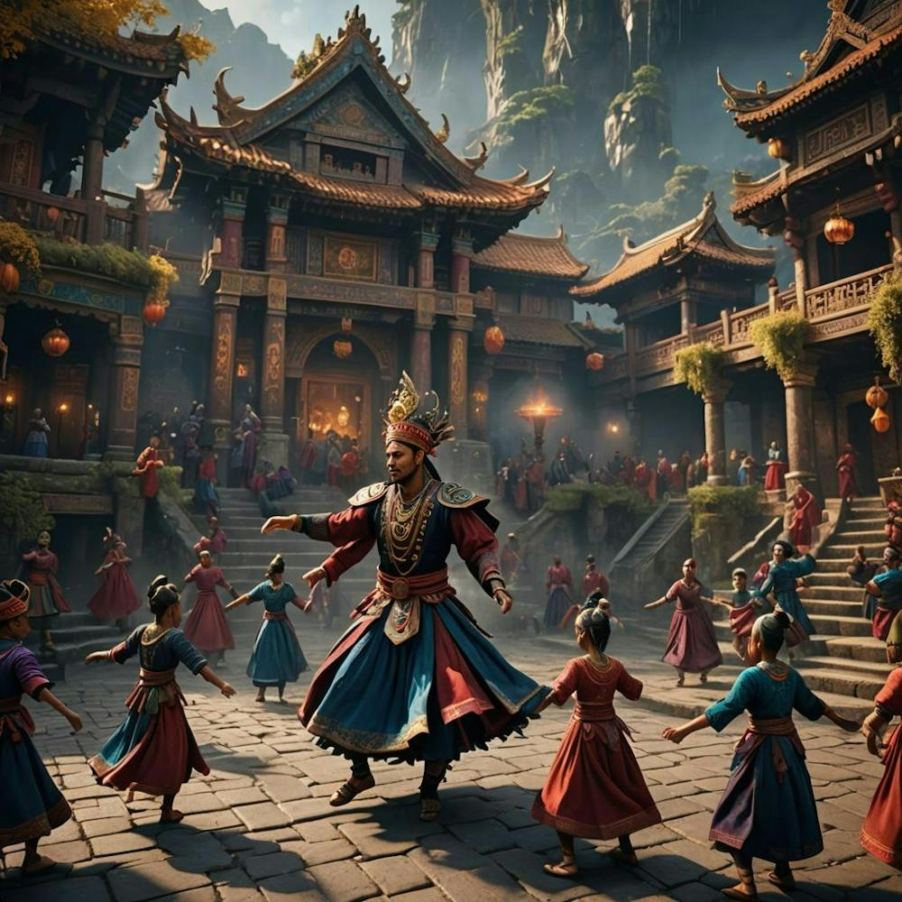 Traditional playing art
