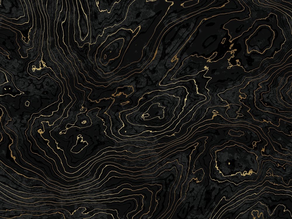 Portoro Black And Gold Marble Texture I