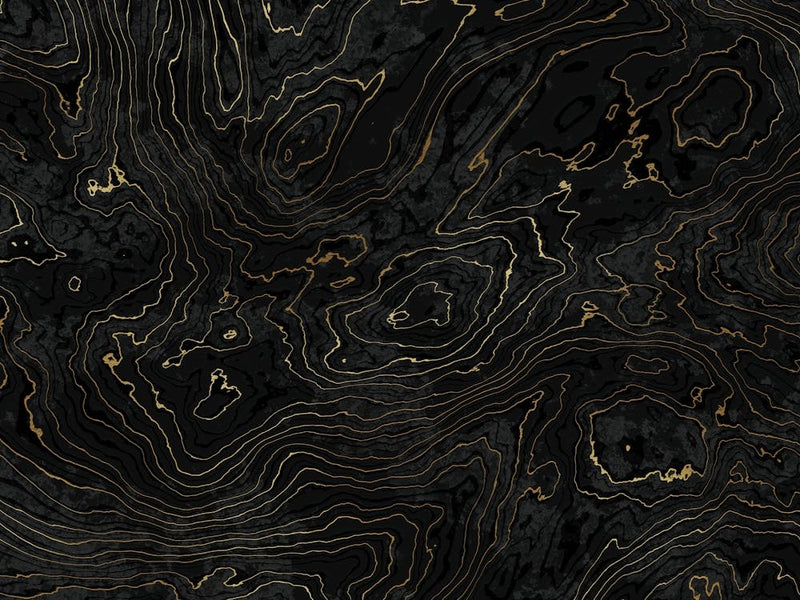 Portoro Black And Gold Marble Texture I