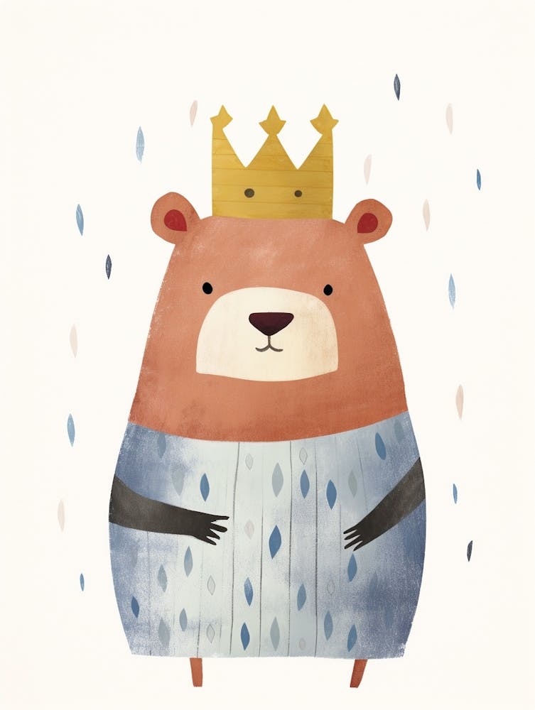Little Wombat 4 Wearing A Crown
