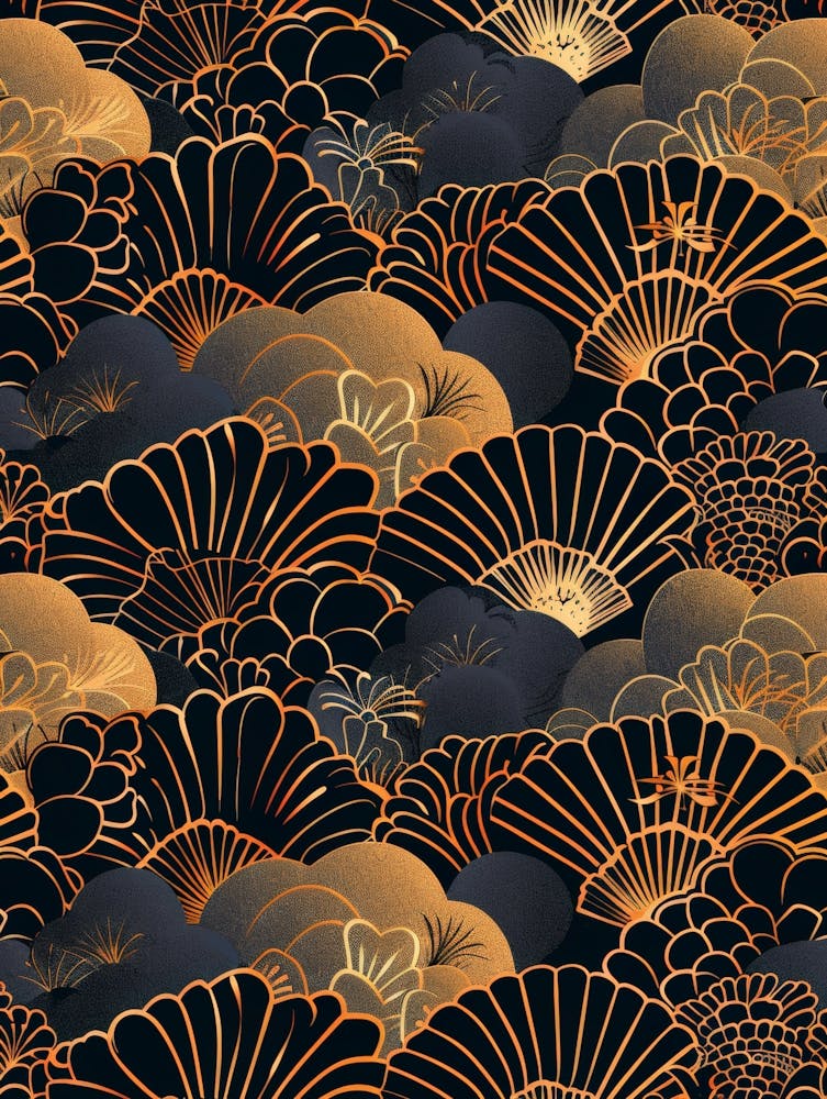 Japanese Floral Pattern