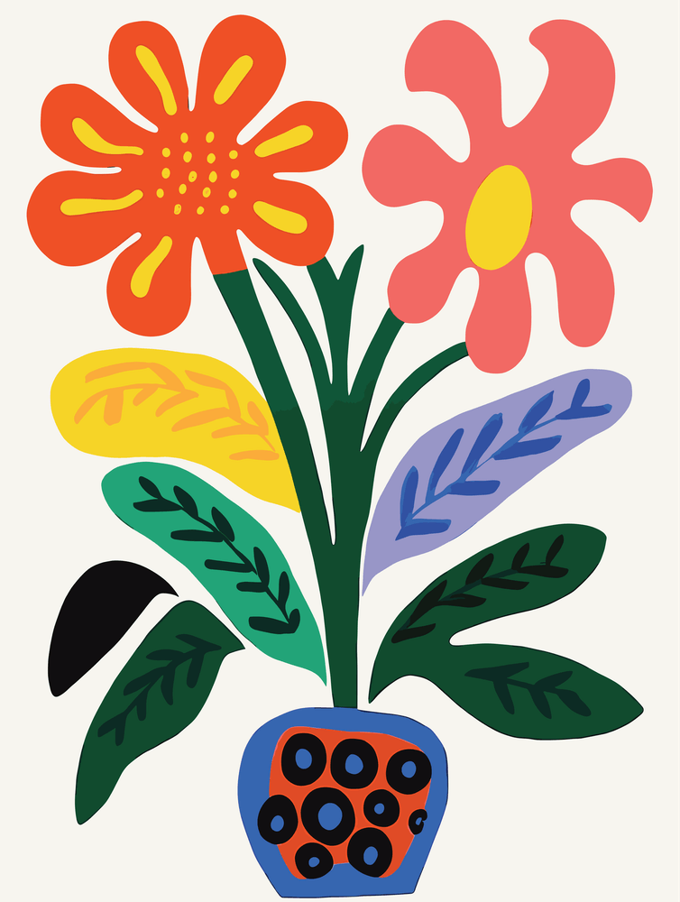 Fleurs dans un Vase 67