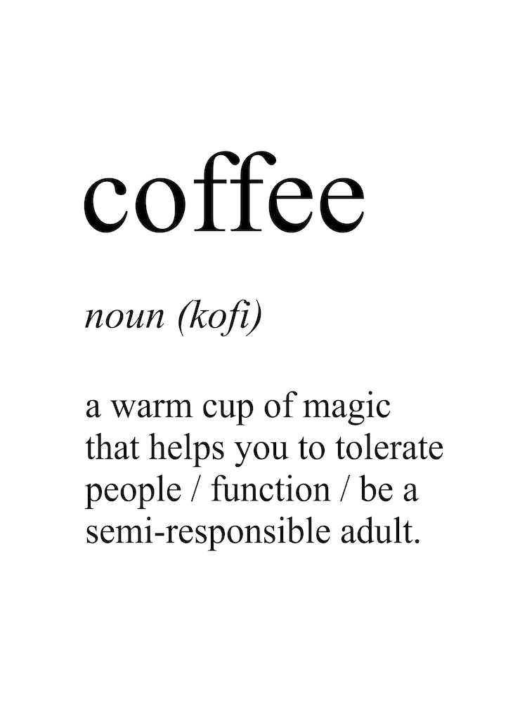 Kaffee Definition Bedeutung