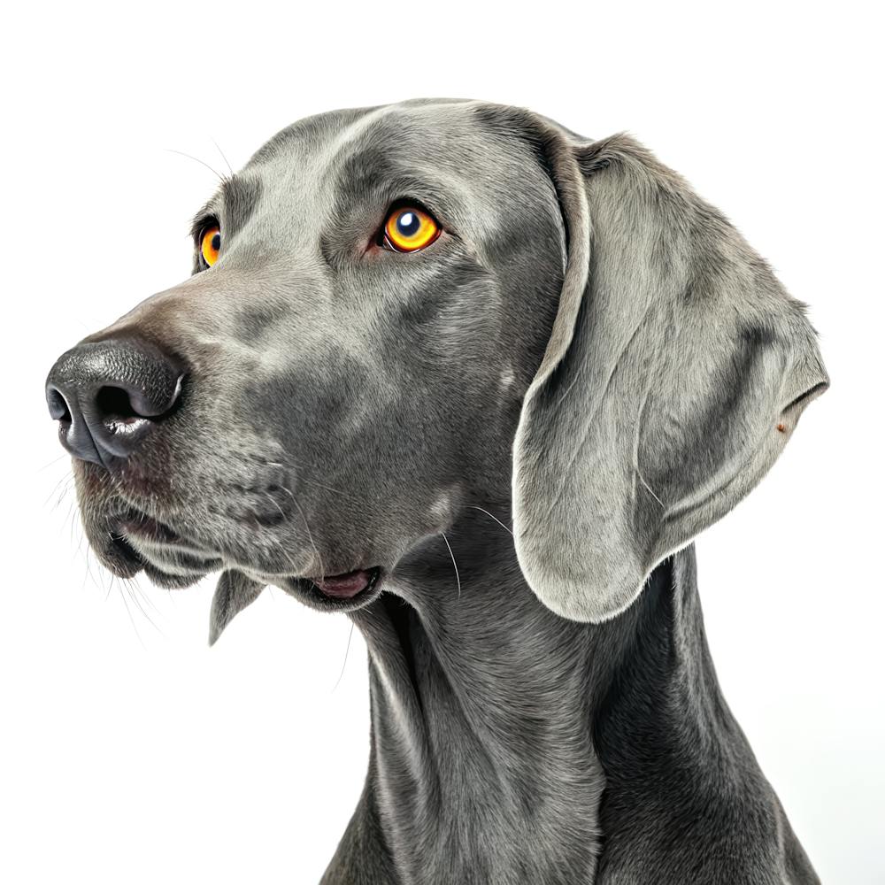 Weimaraner Dog Portrait