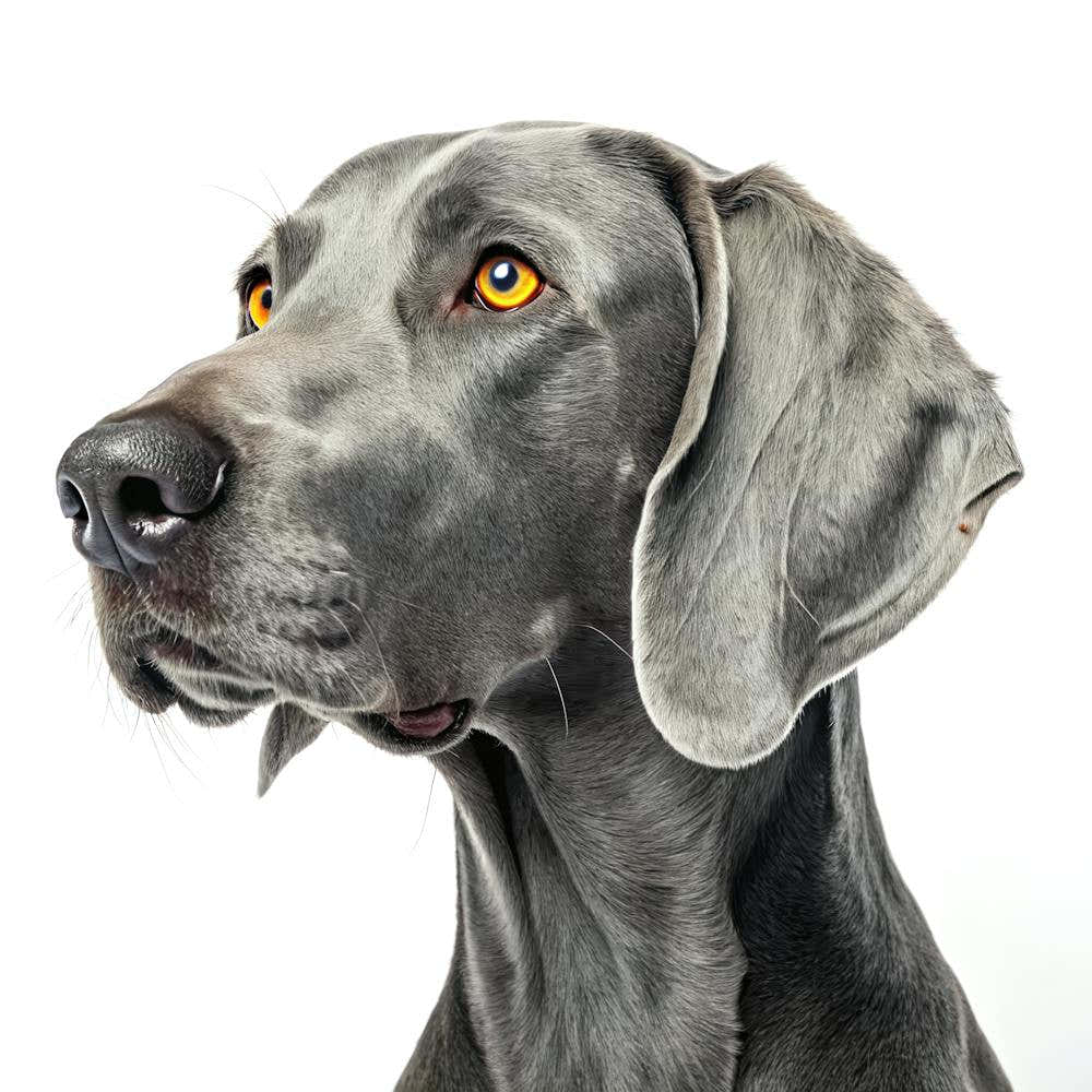 Weimaraner Dog Portrait