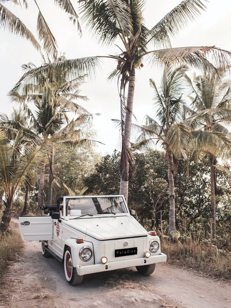 Tropical Island Car Color