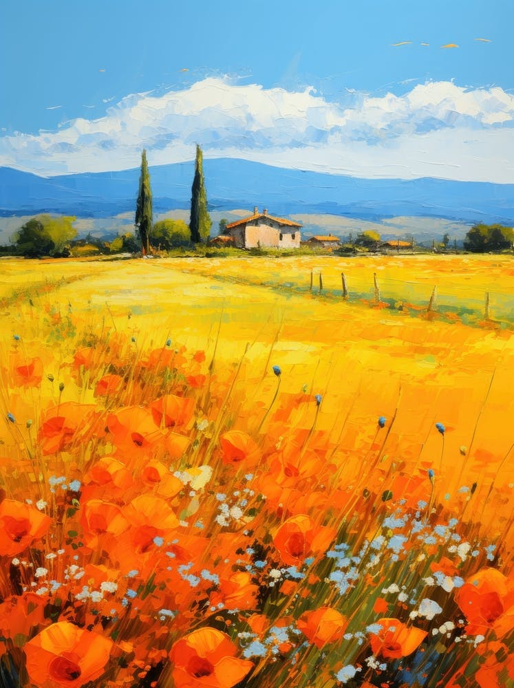 Poppies In The Field 12