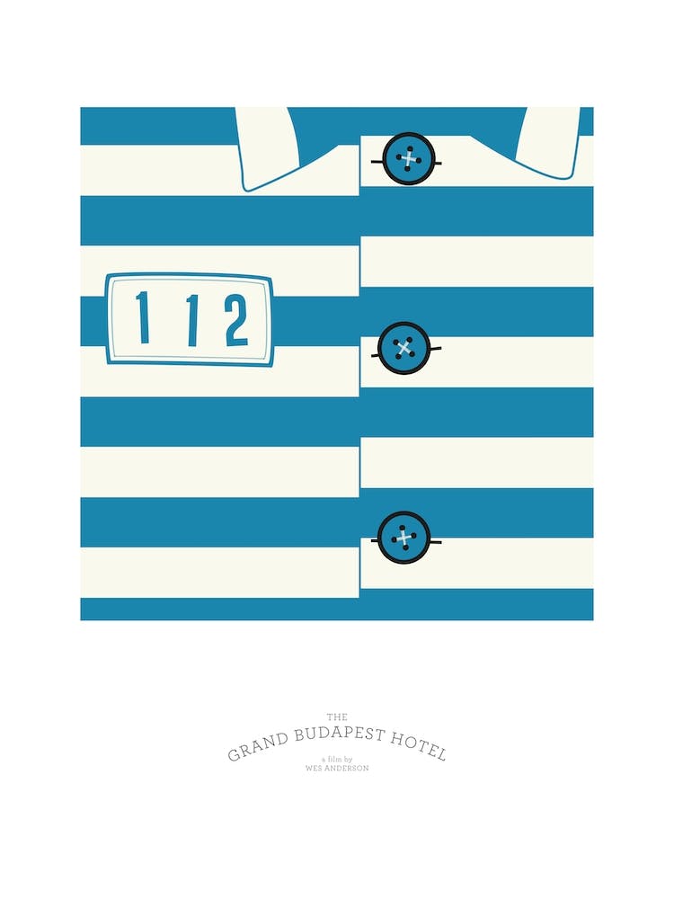 Hotel Budapest Gustaves Prison Uniform