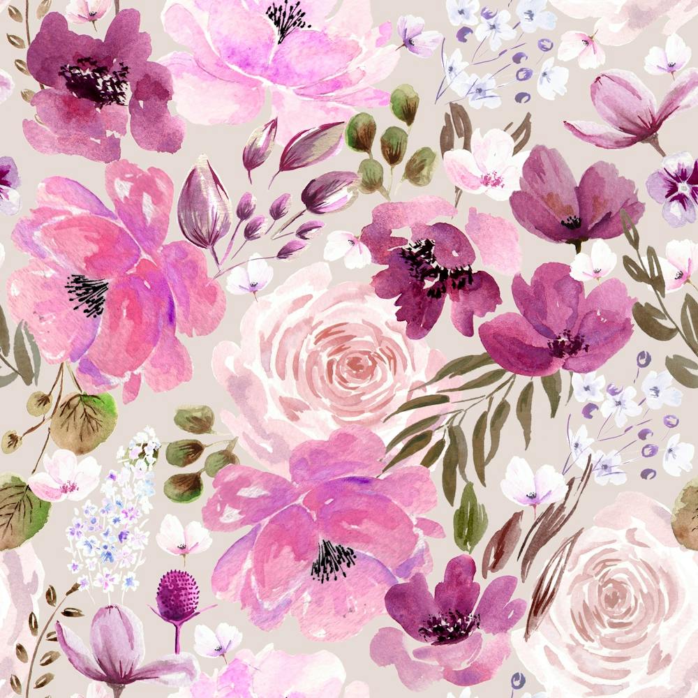 Floral Chaos Light Pink