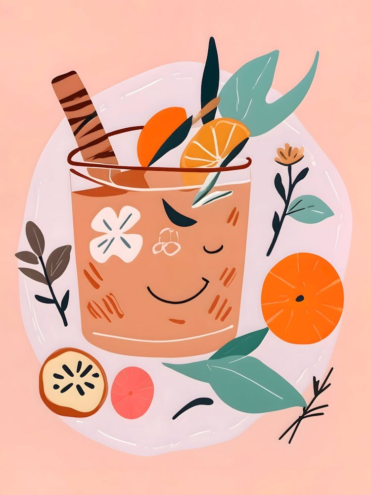 Cinnamon & Orange Cocktail