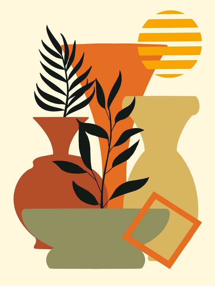 Vases And Plants 7