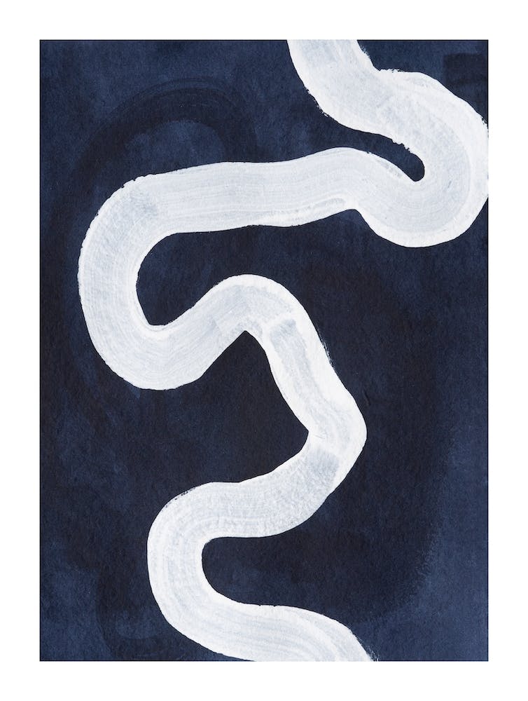 Japandi Abstract Squiggle 10