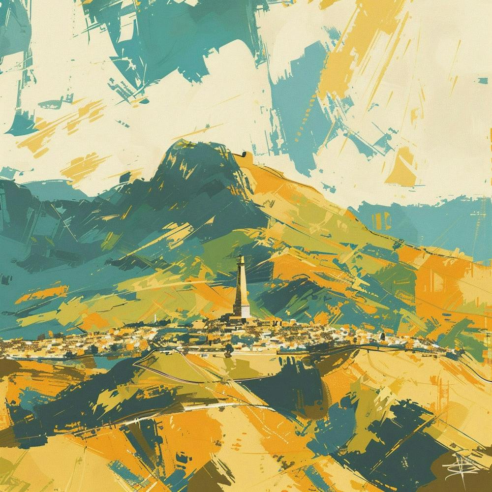 City In The Mountains 1