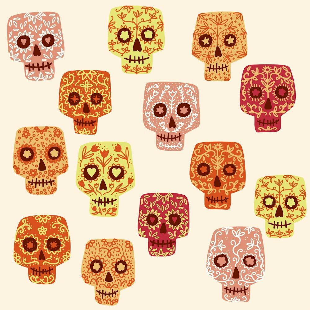 Day Of The Dead Sugar Skulls
