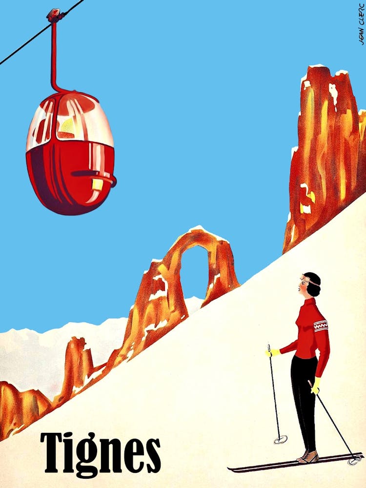 Tignes, Waiting For A Ski Lift