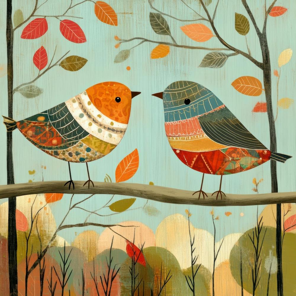 Birds On A Branch 10