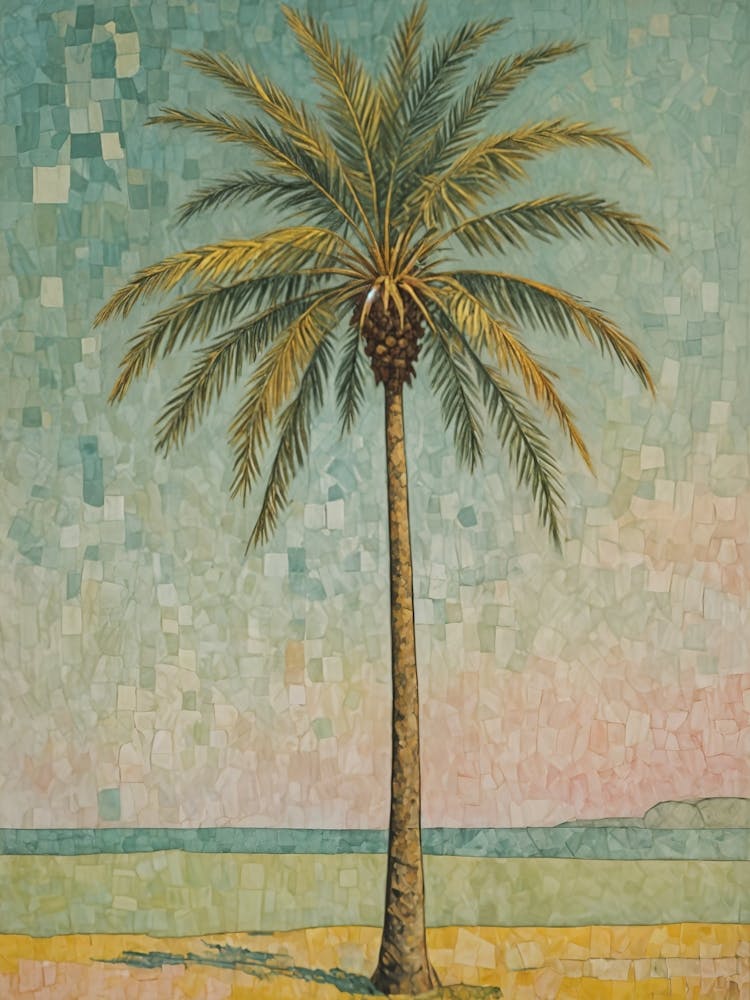 Pixelated Palm Tree no2