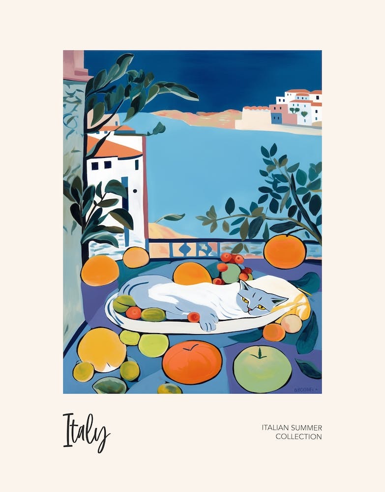 Cat In The Italy 3 Italian Summer Collection