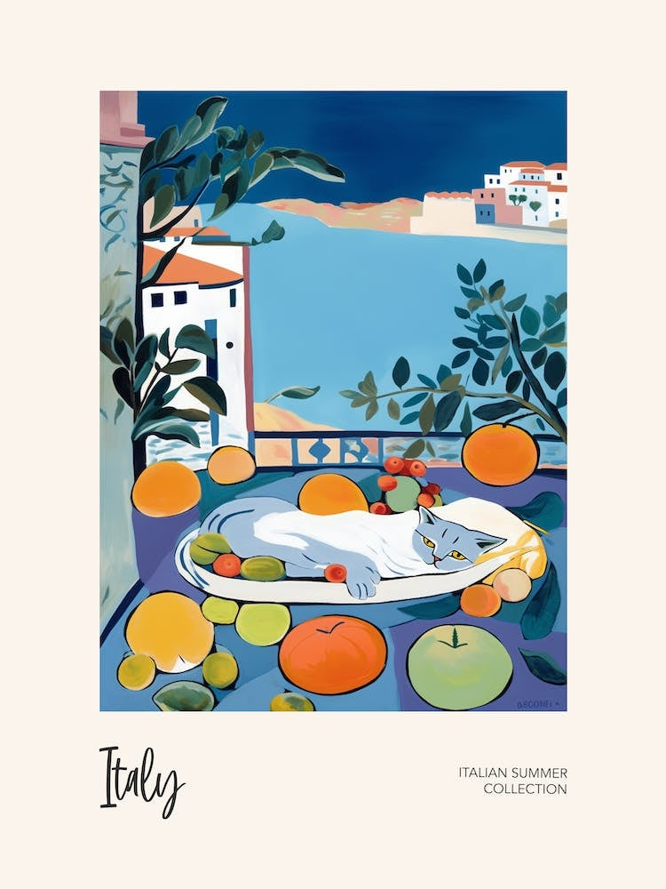 Cat In The Italy 3 Italian Summer Collection