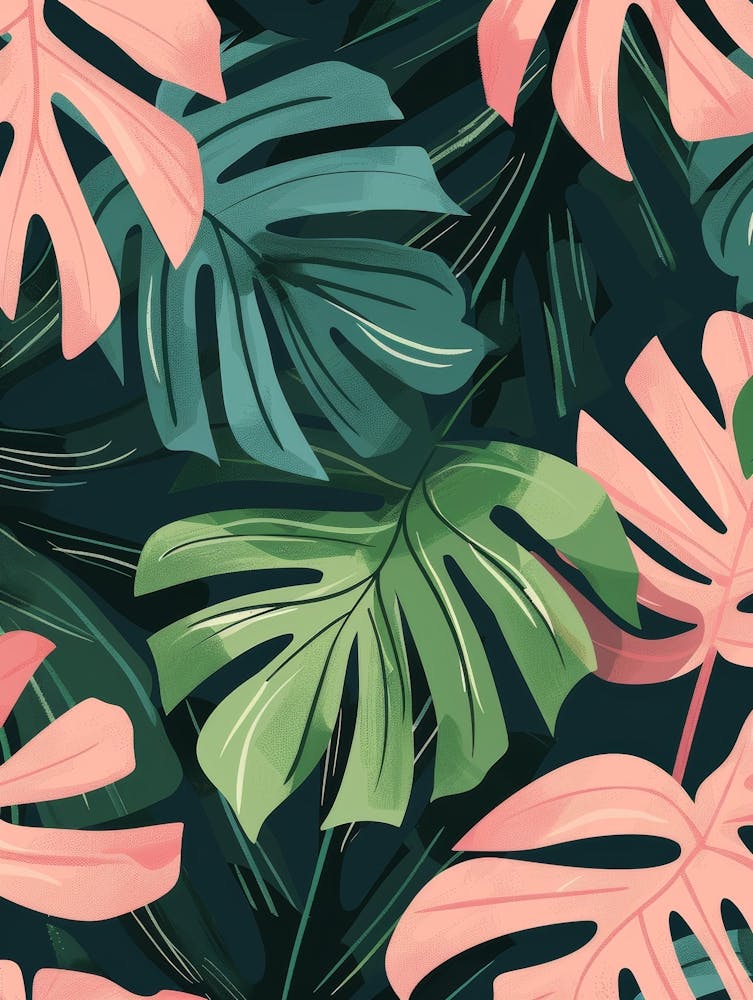 Tropical Leaves Wallpaper 6
