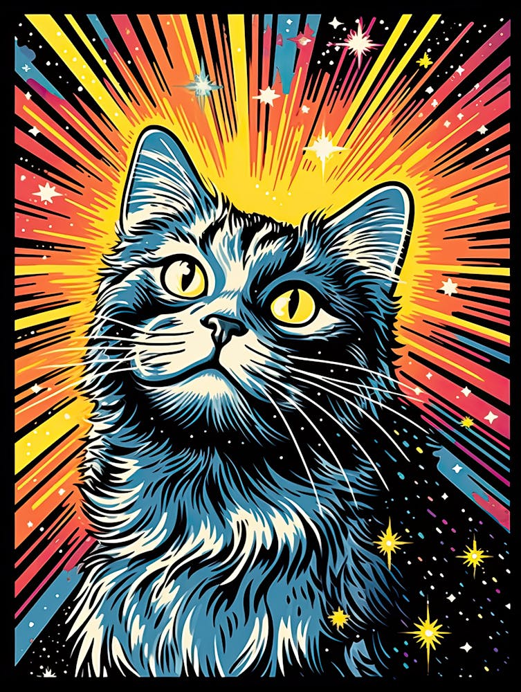 Celestial Fur, Psychedelic Cats Serie