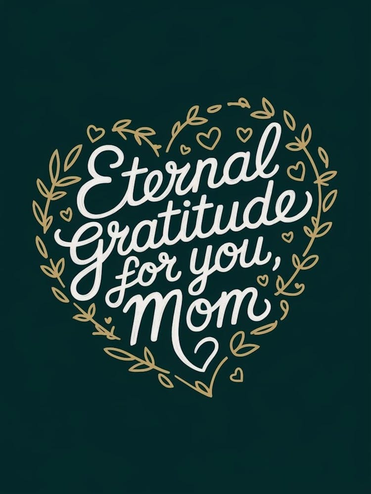 Eternal Gratitude For You Mom 1