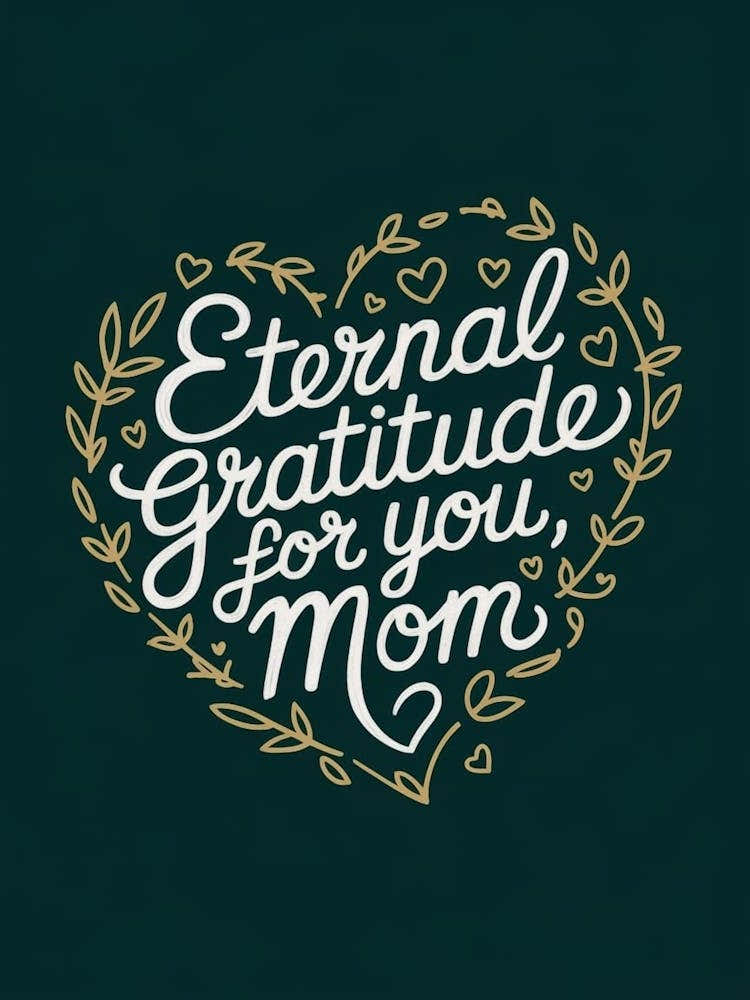 Eternal Gratitude For You Mom 1