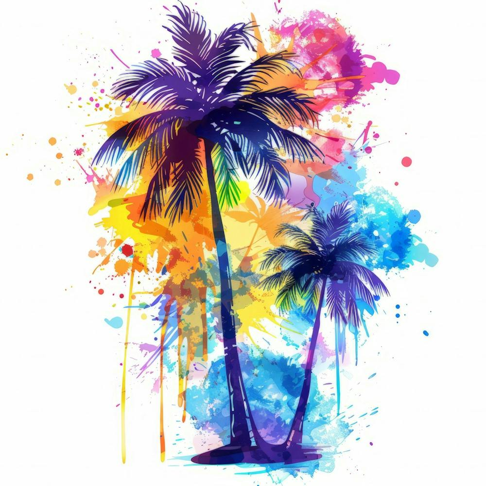 Tropical Palm Trees 4