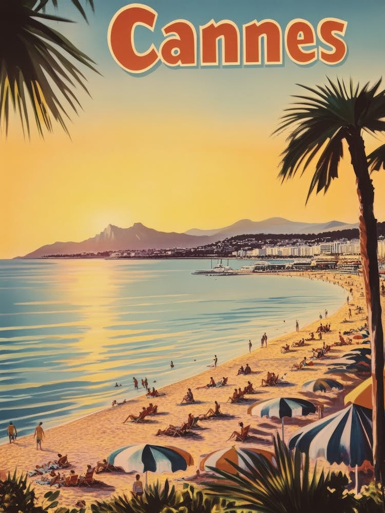 Aihrgdesign A Mid Century Modern Travel Poster For Cannes Sho 7cc850eb Aed8 4218 Abe3 F6b358442612 3