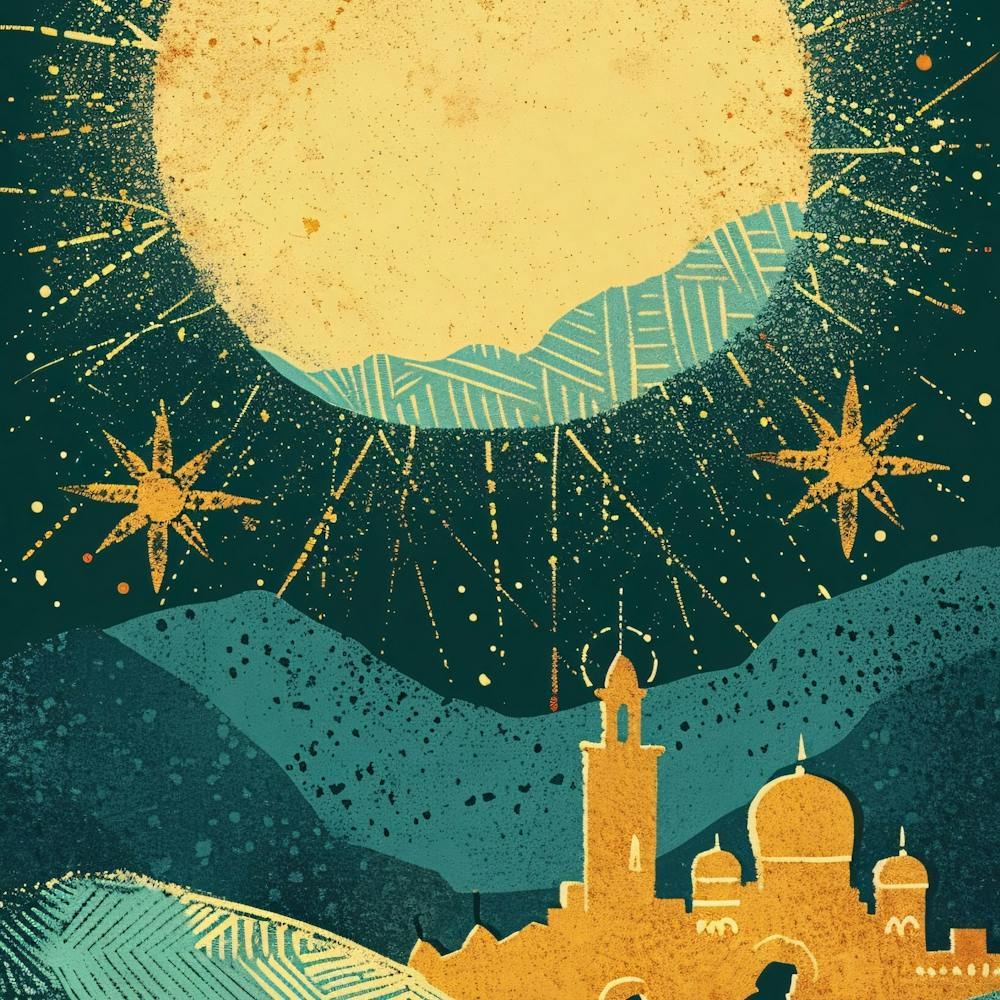 Moon And Stars