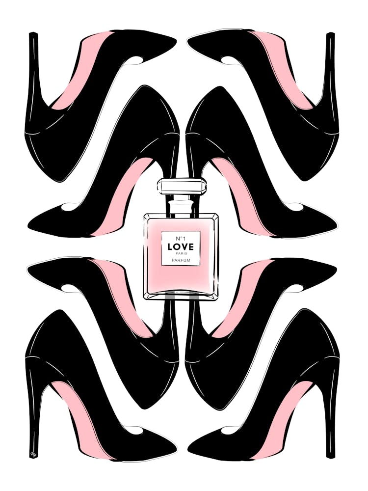 Schwarze Fashion Heels