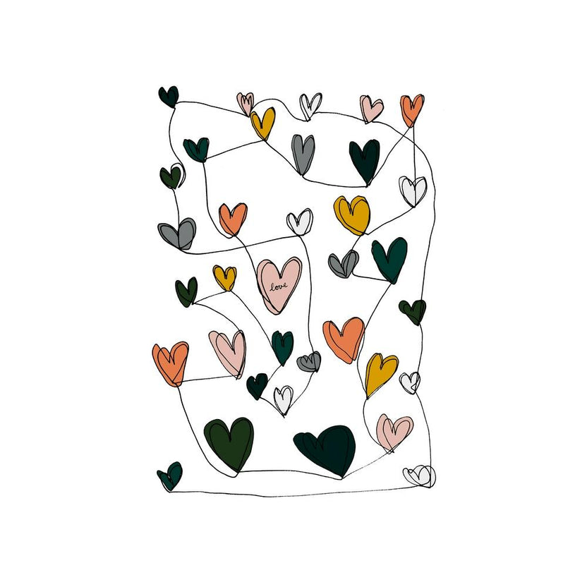 Colourful Continuous Hearts2