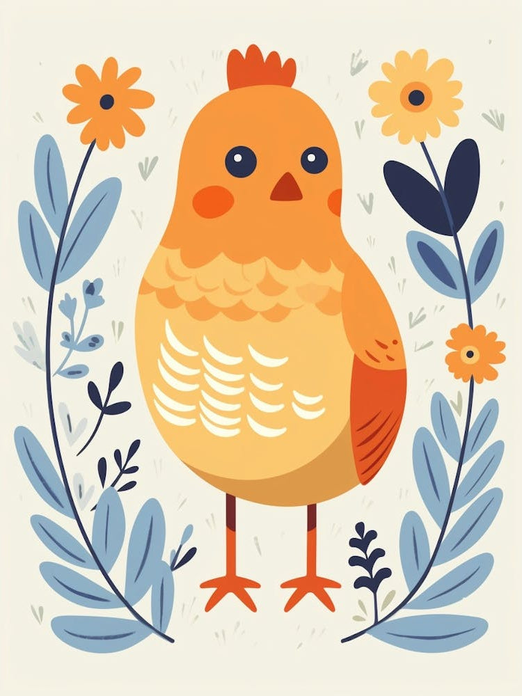 Baby Animal Illustration  Chick 5