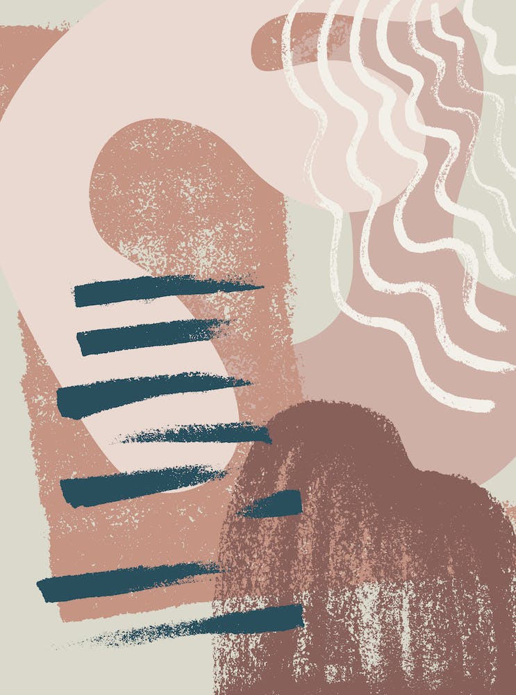 Mid Century Modern Abstract