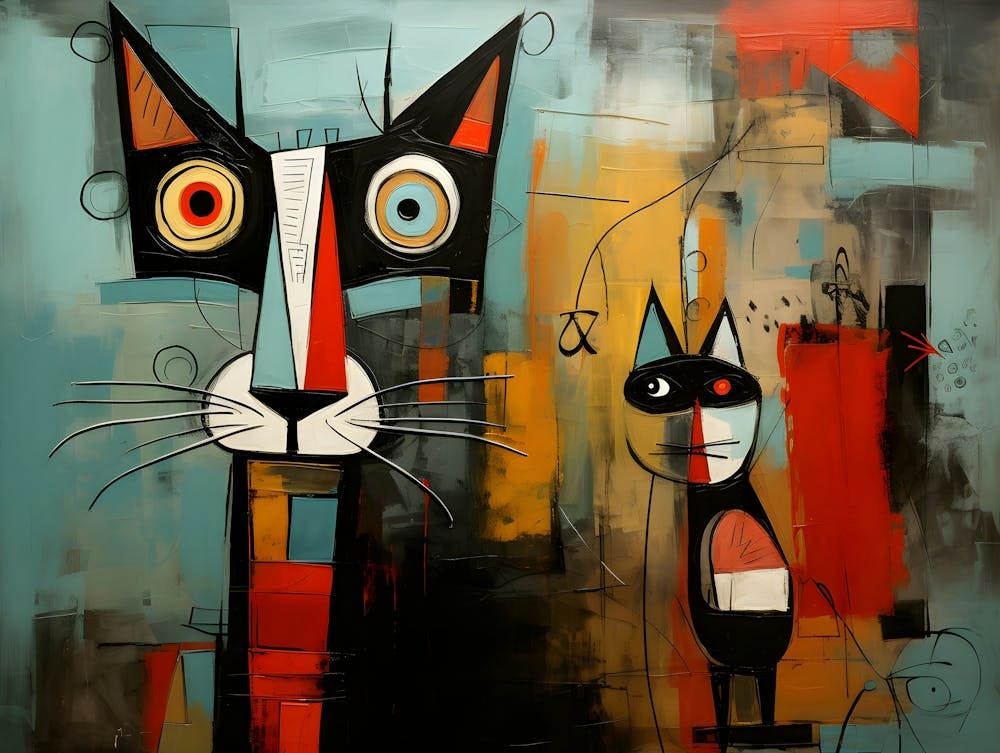 Cubism Cat 1