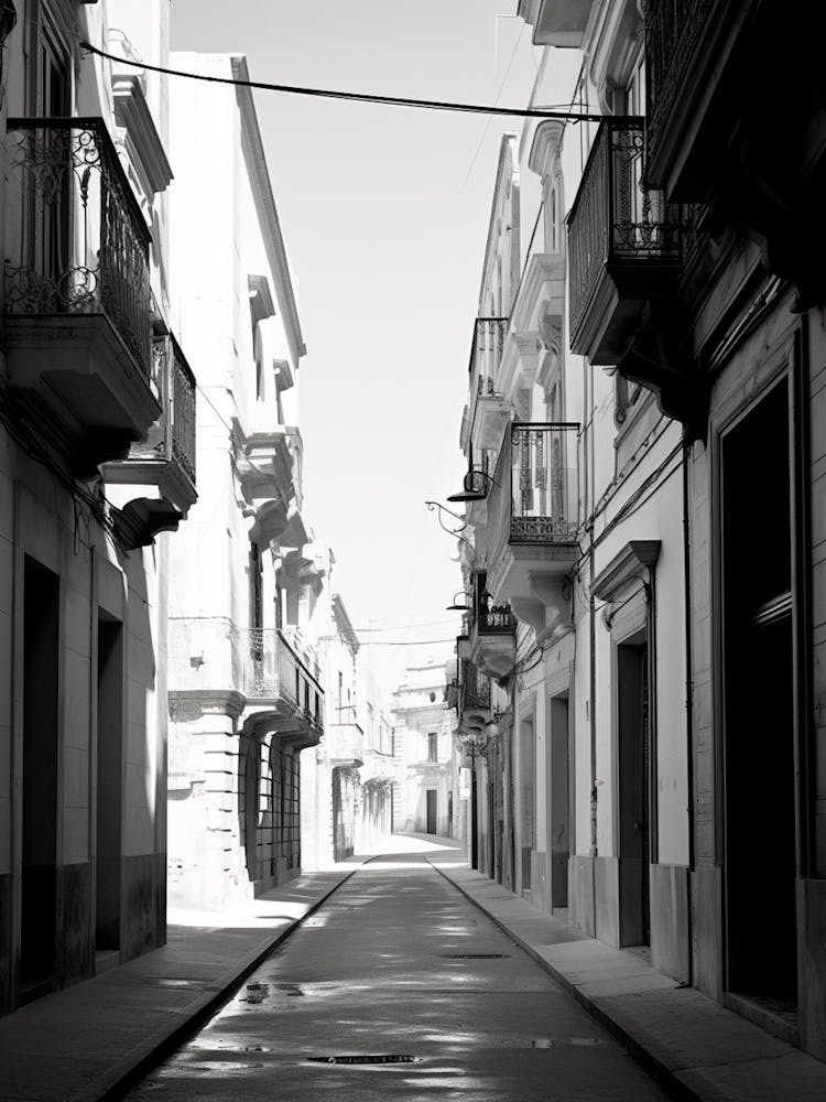 Trapani, Italy, Black And White Photography 3