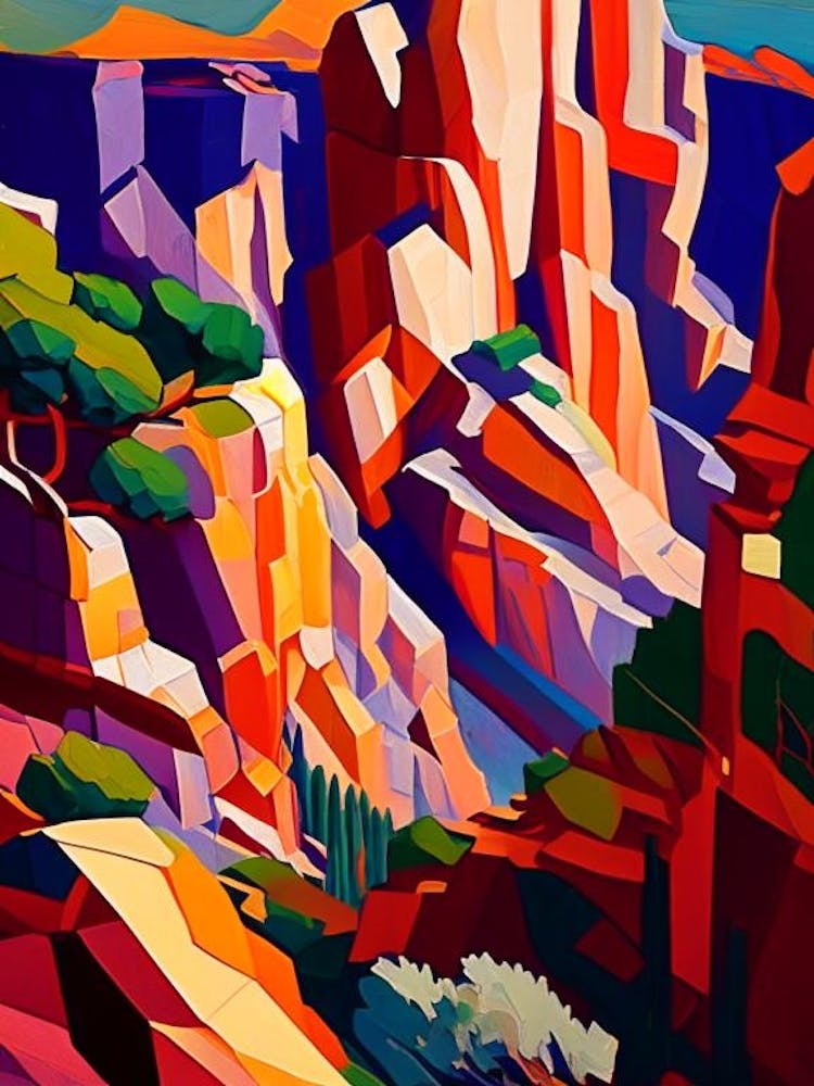 Bryce Canyon National Park United States Of America Cubo FuturisticII