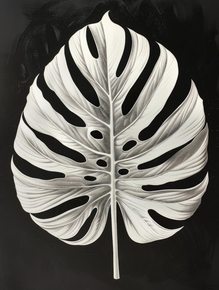 Monstera Leaf 8