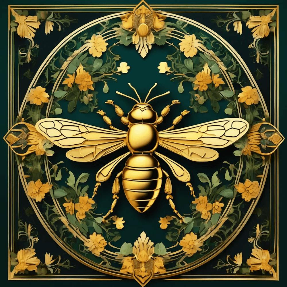 william morris bee art print4