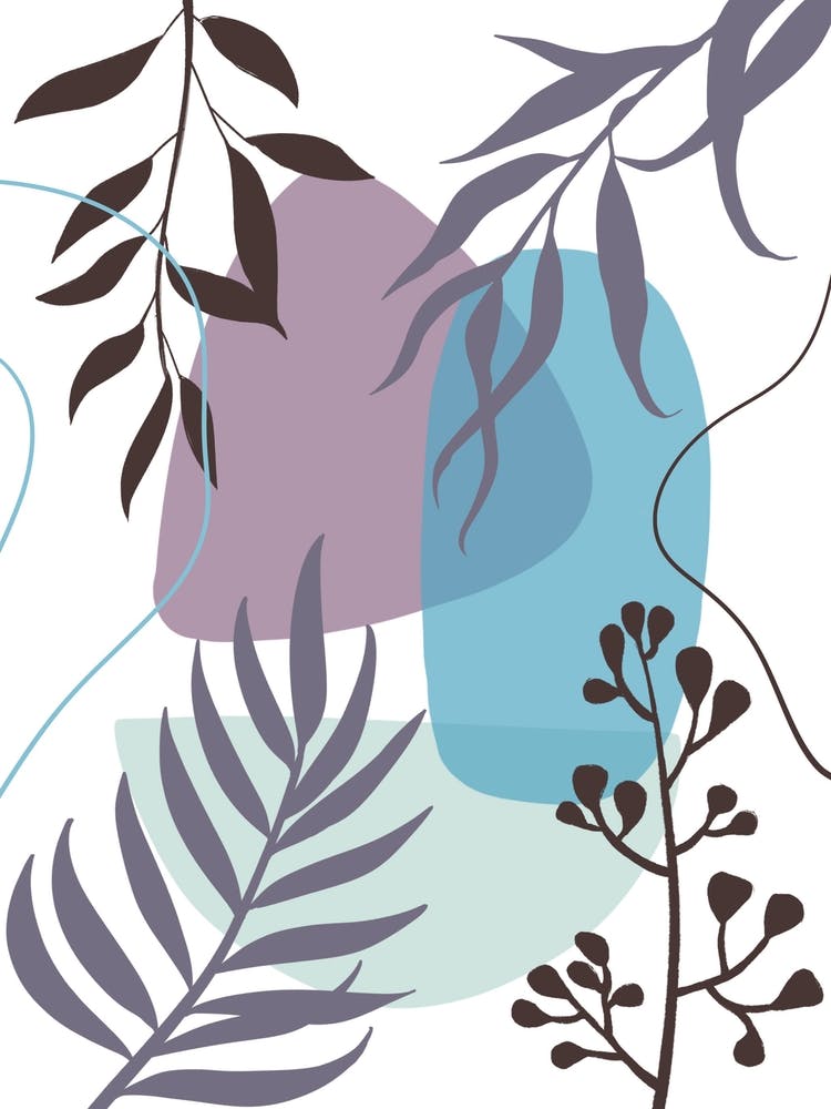 Abstract Leaves 4