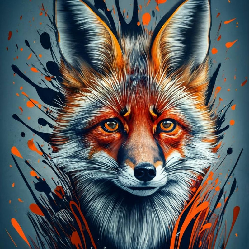 Fox Painting